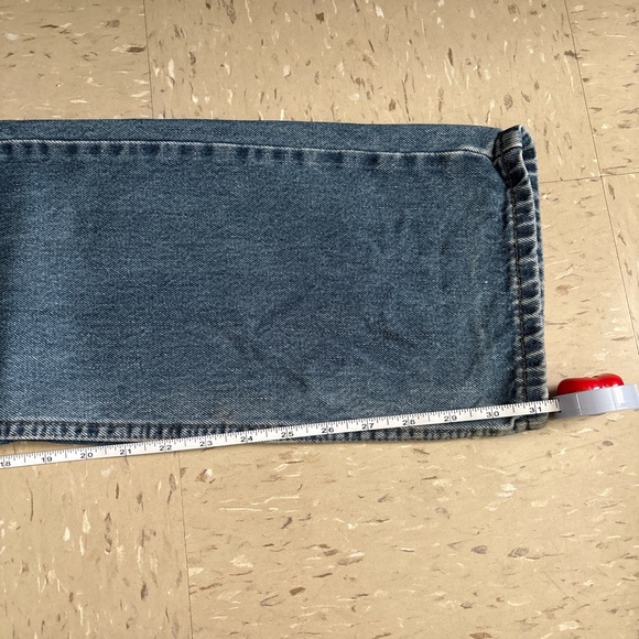 Levi's 505s Light Blue Straight Jeans - Picture 7 of 8